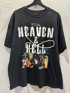 2007 Heaven And Hell UK Tour Megadeth TShirt. XLarge