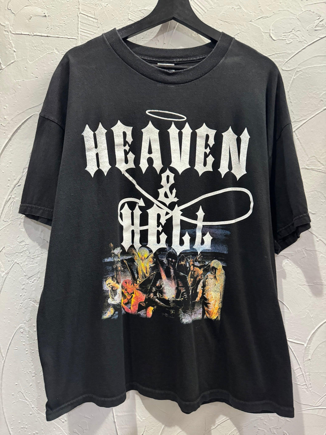 2007 Heaven And Hell UK Tour Megadeth TShirt. XLarge