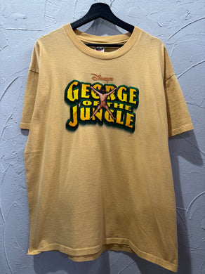 1997 Disney George Of The Jungle Movie Premiere TShirt. XLarge