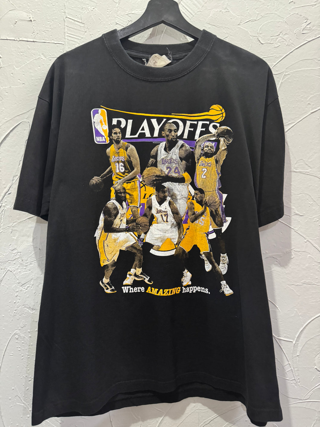 00s Los Angeles Lakers Playoff TShirt