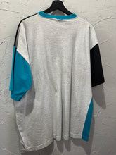 90s Salem Charlotte Hornets Block TShirt. XLarge