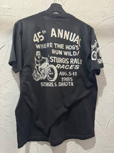 1985 Sturgis Motorcycle Rally & Races TShirt. Medium