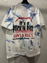 1992 Guns N Roses / Metallica Tour Parking Lot TShirt. XLarge