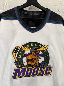 90s CCM Minnesota Moose Hockey Jersey. XLarge