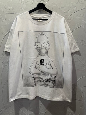 1994 Homer Simpson Calvin Klein Spoof TShirt. XLarge