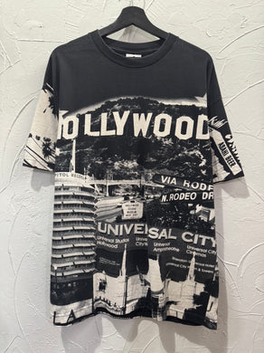 1996 Hollywood AOP TShirt. XLarge