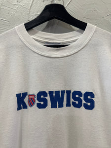90s K Swiss Apparel Promo TShirt. XLarge