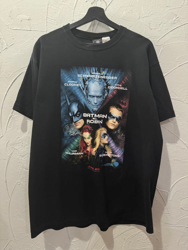 1997 Batman & Robin Movie Promo TShirt. XLarge