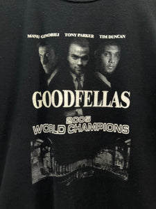 2005 San Antonio Spurs Goodfellas TShirt. Large