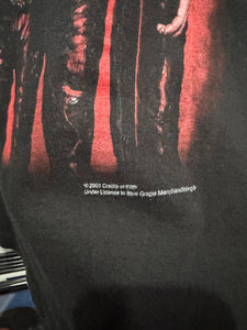 2003 Cradle Of Filth Child Of A Lesser God TShirt. XLarge
