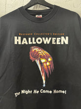 90s Halloween The Night He Came Home Horror Movie Promo TShirt. XLarge