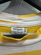 90s Guess Jeans USA Striped TShirt. XLarge