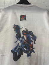 90s PlayStation Crash Bandicoot Video Game Promo TShirt. XLarge
