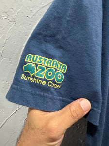 90s Steve Irwin Crocodile Hunter Australia Zoo TShirt. XLarge