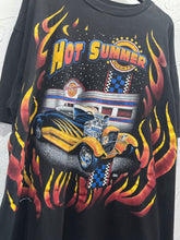90s Hot Summer Nights Car TShirt. XXLarge