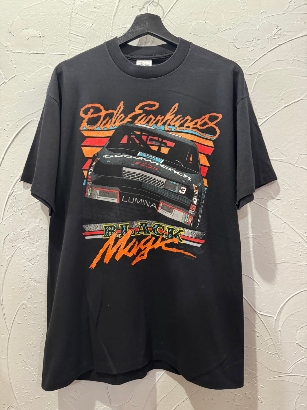 1990 NASCAR Dale Earnhardt Black Magic TShirt
