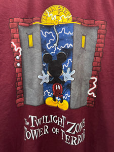90s Disney Twilight Zone Tower Of Terror NOS TShirt. XLarge