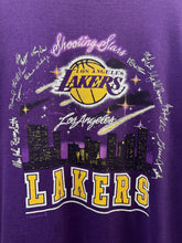 80s Los Angeles Lakers Shooting Stars TShirt. Large