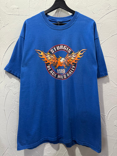 1999 Sturgis Black Hills Rally Fire Bird TShirt. XLarge