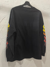 2001 KISS Flames Band Longsleeve TShirt. Large