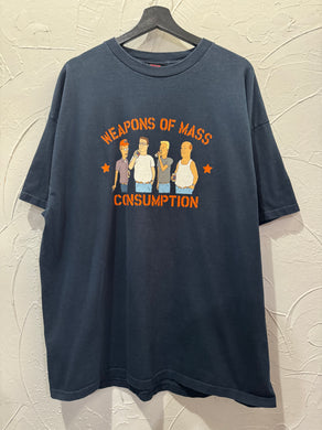 2005 King Of The Hill Weapons Of Mass Consumption TShirt.