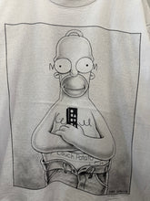 1994 Homer Simpson Calvin Klein Spoof TShirt. XLarge