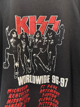 1996-97 KISS Worldwide Lot Tour Tshirt. XLarge