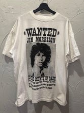 90s Jim Morrison Wanted Poster TShirt. XXLarge