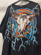 90s American Thunder Steer Skull TShirt. XXLarge