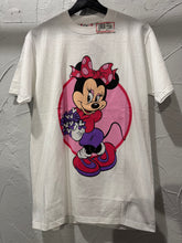 90s Disney Minnie Mouse Roses TShirt. Medium