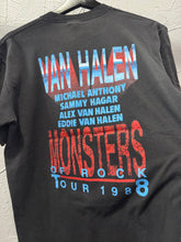 1988 Monsters Of Rock Van Halen Tour TShirt. Medium