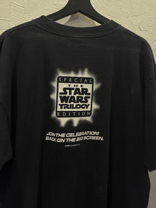 1996 Star Wars X Taco Bell Darth Vader Promo TShirt. XLarge