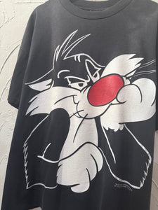 1994 Sylvester The Cat Cartoon TShirt. XXLarge
