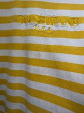 90s Guess Jeans USA Striped TShirt. XLarge