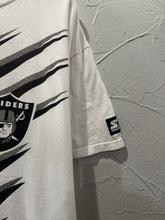 90s Starter Raiders Shockwave TShirt. Large