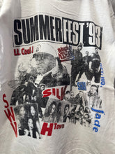 1993 Summerfest Rap TShirt. Large