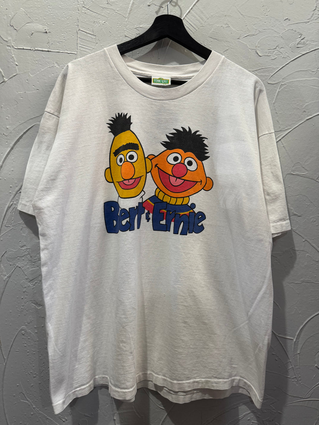 90s Sesame Street Bert & Ernie TShirt. XLarge