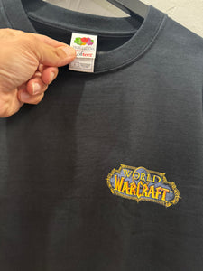00s World Of Warcraft Video Game TShirt. Large