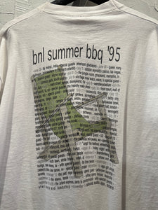 1995 Barenaked Ladies Summer Tour Band TShirt. XLarge