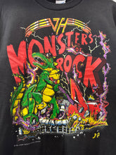 1988 Monsters Of Rock Van Halen Tour TShirt. Medium