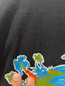 1995 Hanna Barbera Bam Bam Pebbles TShirt. Large
