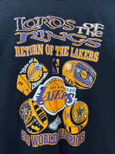 2009 Los Angeles Lakers Lord Of The Rings TShirt. XLarge