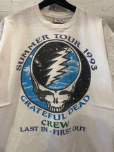 Vintage 1993 Grateful Dead Summer Tour Crew Last In First Our TShirt. Large