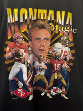 1995 Salem Joe Montana Magic TShirt. XLarge