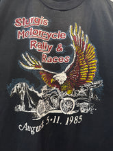 1985 Sturgis Motorcycle Rally & Races TShirt. Medium