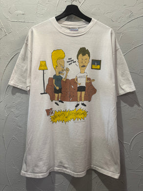 1993 Beavis & Butthead Cartoon TShirt. XLarge