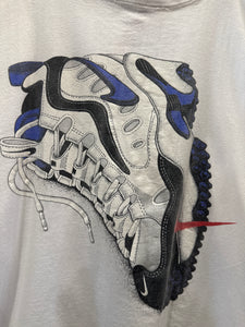 90s Nike Zoom Turf Jet Sneaker TShirt. XLarge