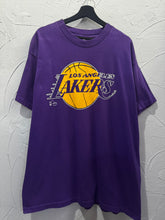90s Salem Los Angeles Lakers Motion Logo TShirt. XLarge