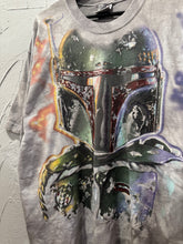 90s Liquid Blue Boba Fett Star Wars TShirt. XLarge