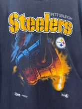 1991 Salem Pittsburgh Steelers Graphic TShirt. XLarge